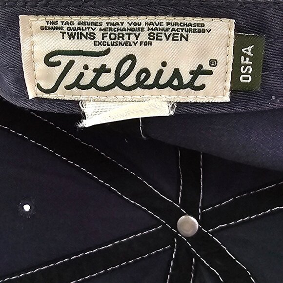 Titleist Golf Hat - Syracuse Orange Baseball Dad Cap Sun Faded Script Logo OSFA - Picture 5 of 5